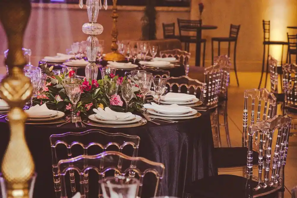 Exklusives Gala-Dinner-Ambiente in Wien